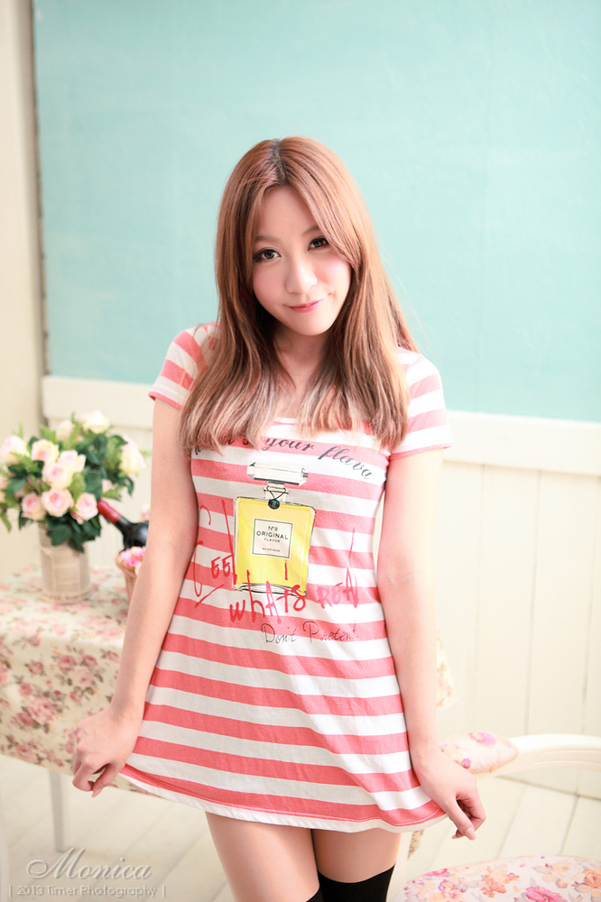 台湾清纯美女-小橘外拍写真 1